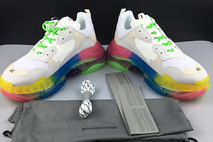 Ba*len*cia*ga triple s trainer - Ba*len*cia*ga -white 544351 w09e1 1895